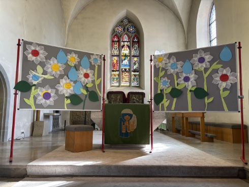 Abschlussfeier in der Kirche
