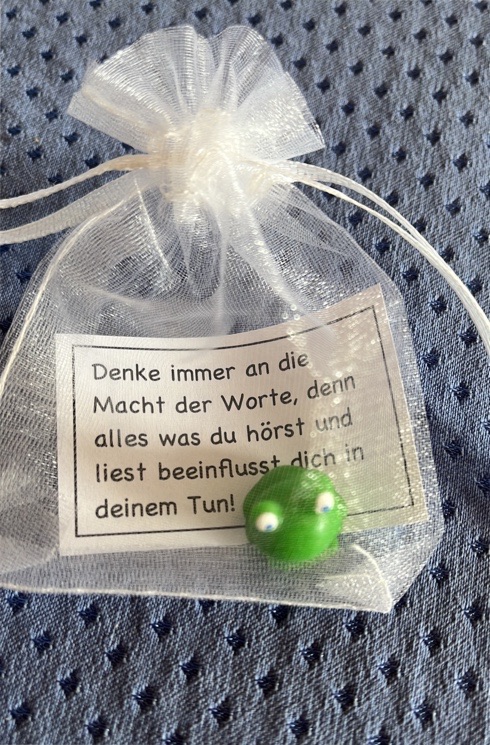 kleines Geschenk zur Einschulung an die Familien