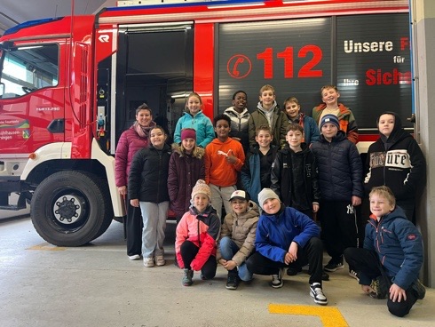Besuch bei der Feuerwehr