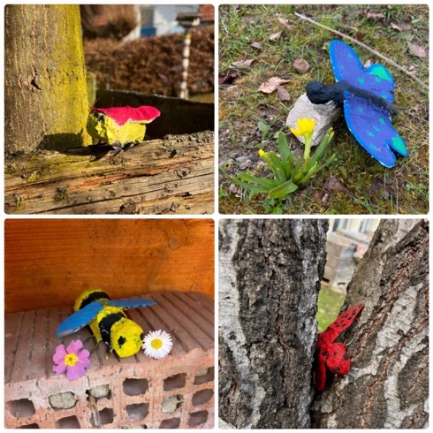 Ausstellung Insekten Kunstprojekt